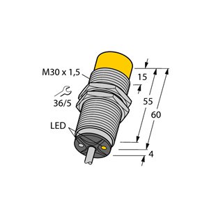 Capteur inductif TURCK NI20U-M30-ADZ30X2 - détecteur de proximité inductif