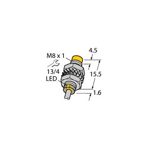 Capteur inductif TURCK NI5-M08KK-AP6X - détecteur de proximité inductif