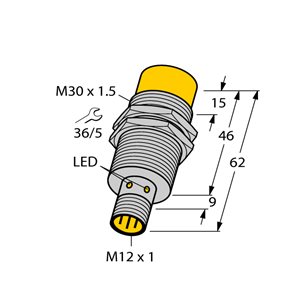 Capteur inductif TURCK NI20U-M30-VN4X-H1141 - détecteur de proximité inductif