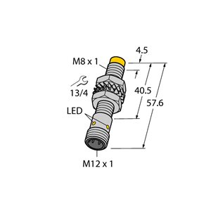 Capteur inductif TURCK NI5-M08E-VP6X-H1341 - détecteur de proximité inductif