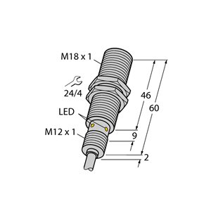 Capteur inductif TURCK BI8U-EM18MWD-VP6X - détecteur de proximité inductif