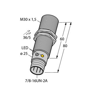 Capteur inductif TURCK BI10U-G30-ADZ30X2-B1131 - détecteur de proximité inductif