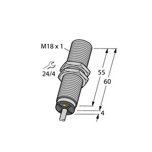 Capteur inductif TURCK BI5-M18-LIU - détecteur de proximité inductif