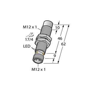 Capteur inductif TURCK NI8U-MT12E-VP4X-H1141 - détecteur de proximité inductif