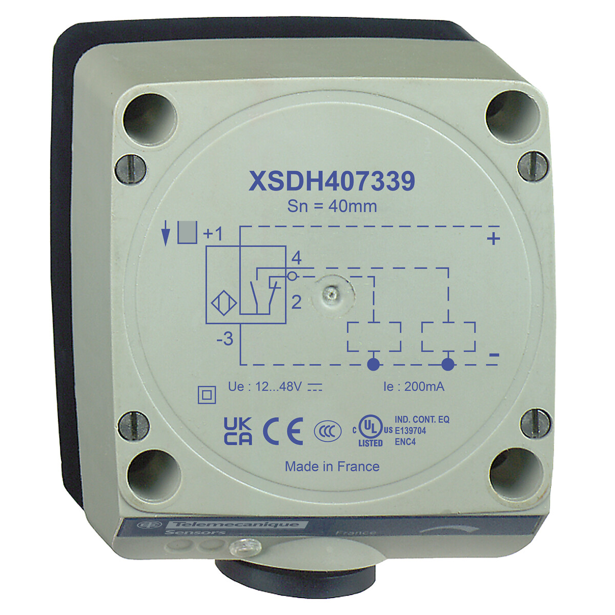 Capteur inductif XSDA405539 Telemecanique detecteur de proximite inductif