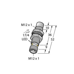 Capteur inductif TURCK NI8U-MT12H-AN6X-H1141 - détecteur de proximité inductif