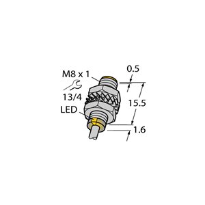 Capteur inductif TURCK BI3-M08KK-AP6X - détecteur de proximité inductif