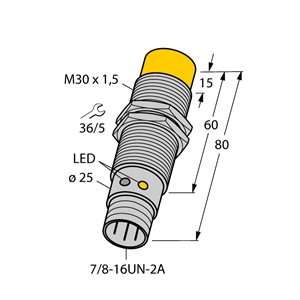 Capteur inductif TURCK NI20U-G30-ADZ30X2-B1131 - détecteur de proximité inductif