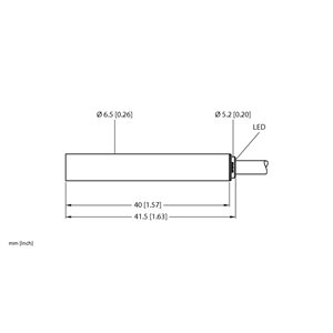 Capteur inductif TURCK BI2-EH6.5-AP6X - détecteur de proximité inductif