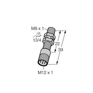 Capteur inductif TURCK BI1.5-EG08K-Y1-H1341 - détecteur de proximité inductif