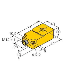 Capteur inductif TURCK BI15-Q20-2LU-H1141/S950 - détecteur de proximité inductif