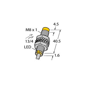 Capteur inductif TURCK NI5-M08E-AP6X - détecteur de proximité inductif