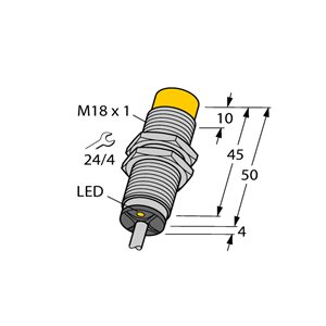 Capteur inductif TURCK NI12U-EM18-AN6X - détecteur de proximité inductif