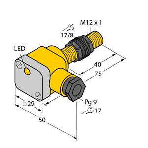 Capteur inductif TURCK NI5-P12SK-AP6X - détecteur de proximité inductif