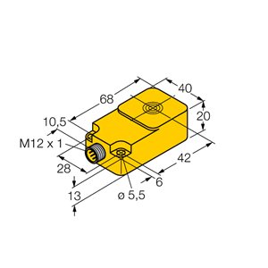 Capteur inductif TURCK BI15-Q20-LIU-H1141 - détecteur de proximité inductif