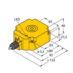 Capteur inductif TURCK BI50-Q80-Y1X - détecteur de proximité inductif
