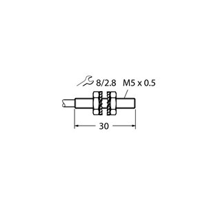 Capteur inductif TURCK BI1-EG05-Y1 - détecteur de proximité inductif