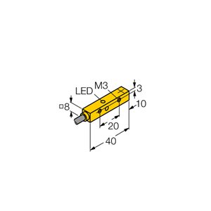 Capteur inductif TURCK NI4U-Q8SE-AN6X - détecteur de proximité inductif