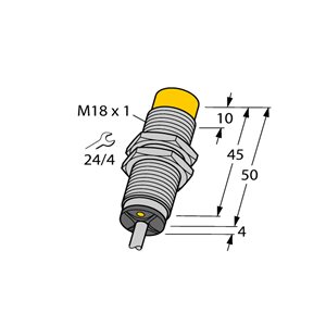 Capteur inductif TURCK NI12U-M18-AP6X - détecteur de proximité inductif