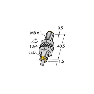 Capteur inductif TURCK BI3-M08E-AN6X - détecteur de proximité inductif