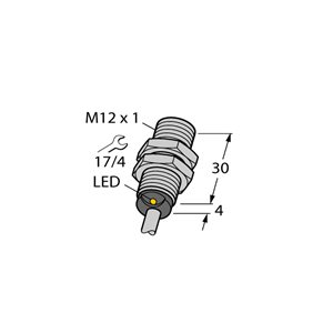 Capteur inductif TURCK BI2-EG12-Y1X/S100 7M - détecteur de proximité inductif