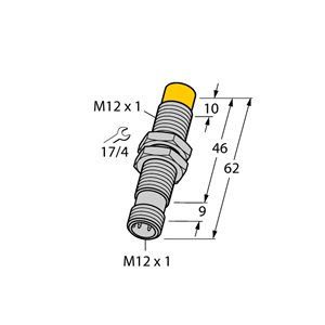 Capteur inductif TURCK NI5-M12-LIU-H1141 - détecteur de proximité inductif
