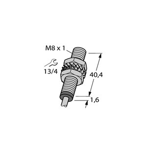 Capteur inductif TURCK BI1.5-EG08-LU - détecteur de proximité inductif