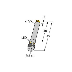 Capteur inductif TURCK NI6U-EH6.5-AP6X-V1131 - détecteur de proximité inductif