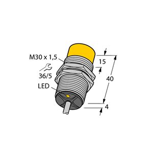 Capteur inductif TURCK NI15-G30-Y1X - détecteur de proximité inductif