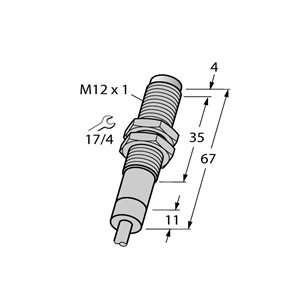 Capteur inductif TURCK NI4-EM12WD-AP6/S929 - détecteur de proximité inductif