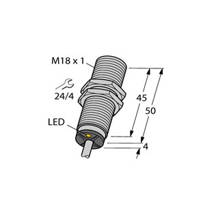 Capteur inductif TURCK BI5U-M18-AN6X - détecteur de proximité inductif