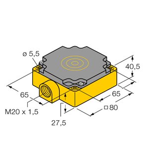 Capteur inductif TURCK NI40-CP80-Y1/S100 - détecteur de proximité inductif