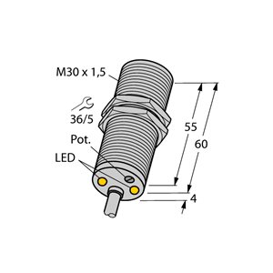 Capteur inductif TURCK DBI10U-M30-AP4X2 - détecteur de proximité inductif