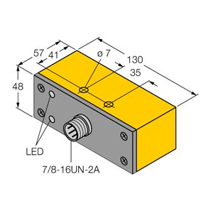Capteur inductif TURCK NI30-Q130-ADZ30X2-B1131 - détecteur de proximité inductif