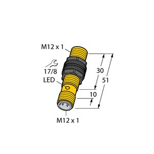 Capteur inductif TURCK NI4-S12-AP6X-H1141 - détecteur de proximité inductif