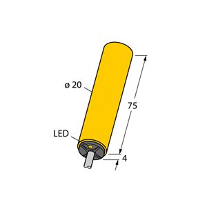 Capteur inductif TURCK NI10-K20-AZ3X - détecteur de proximité inductif