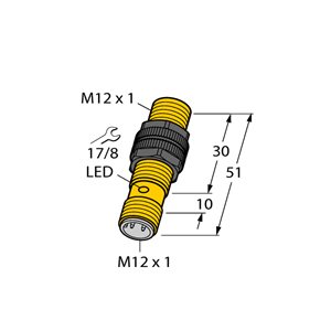 Capteur inductif TURCK BI2-S12-AP6X-H1141 - détecteur de proximité inductif