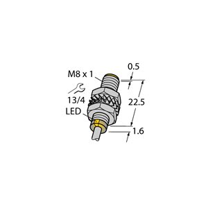 Capteur inductif TURCK BI2-M08K-AP6X - détecteur de proximité inductif