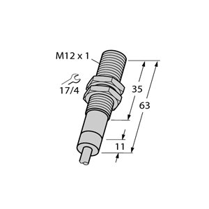 Capteur inductif TURCK BI2-EM12D-AP6/S120 - détecteur de proximité inductif