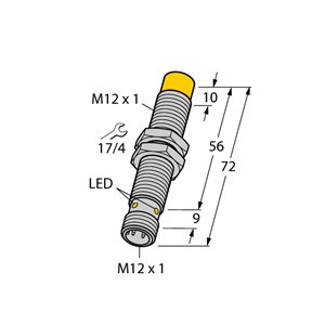 Capteur inductif TURCK NI8U-M12EE-AP6X-H1141 - détecteur de proximité inductif