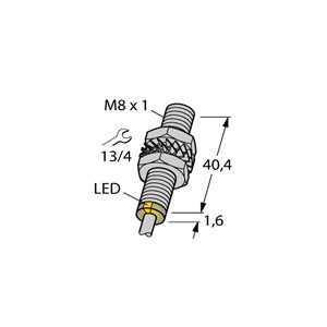 Capteur inductif TURCK BI2U-EG08-AN6X - détecteur de proximité inductif