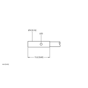 Capteur inductif TURCK BI1-EH04K-AP6X - détecteur de proximité inductif