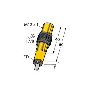 Capteur inductif TURCK NI4-S12-AZ31X/S100 - détecteur de proximité inductif