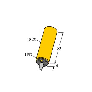 Capteur inductif TURCK NI10-K20-AP6X - détecteur de proximité inductif