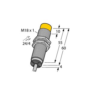 Capteur inductif TURCK NI8-M18-LIU - détecteur de proximité inductif
