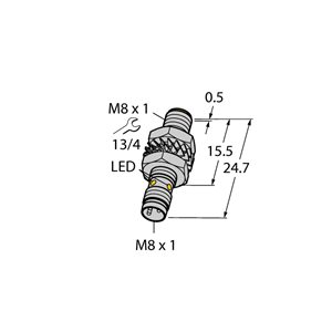 Capteur inductif TURCK BI3-M08KK-AN6X-V1131 - détecteur de proximité inductif