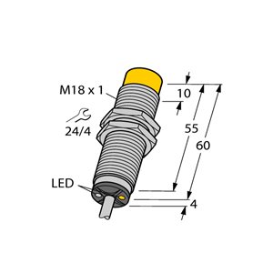 Capteur inductif TURCK NI12U-M18-ADZ30X2 - détecteur de proximité inductif