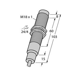 Capteur inductif TURCK NI8-EM18-AP6/S907 - détecteur de proximité inductif