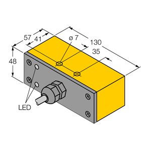 Capteur inductif TURCK NI30-Q130-VN4X2 - détecteur de proximité inductif