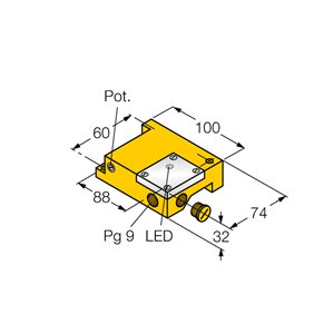 Capteur inductif TURCK S32SR-VP44X - détecteur de proximité inductif